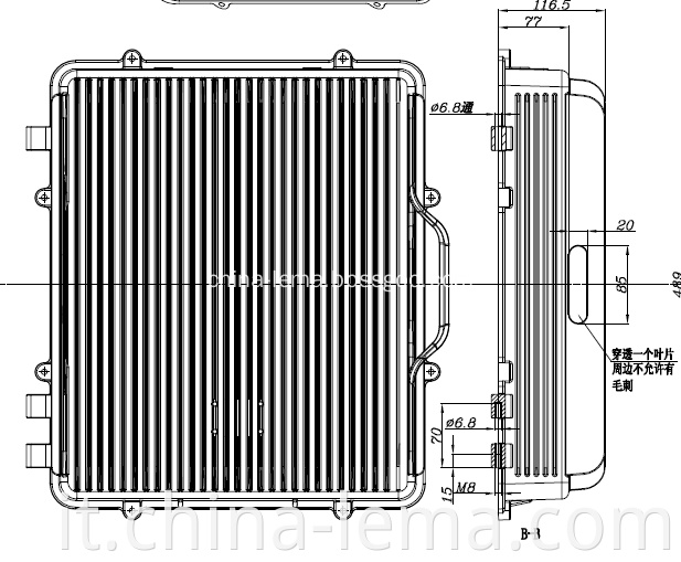 Aluminum Casting Repeater Chassis